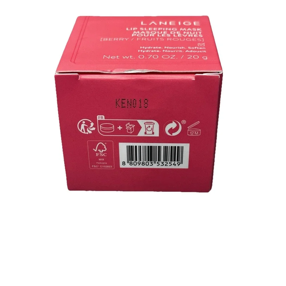 Laneige Lip Sleeping Mask, Berry, 0.70oz/‎ 20g